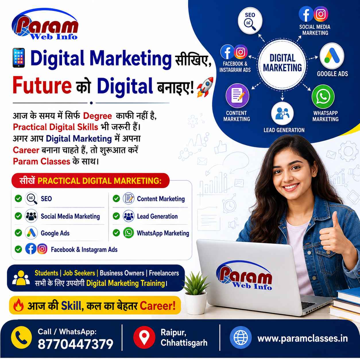 Practical Digital Marketing Training in Raipur